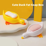 Novexahome™ | Cute Yellow Duck Soap Box